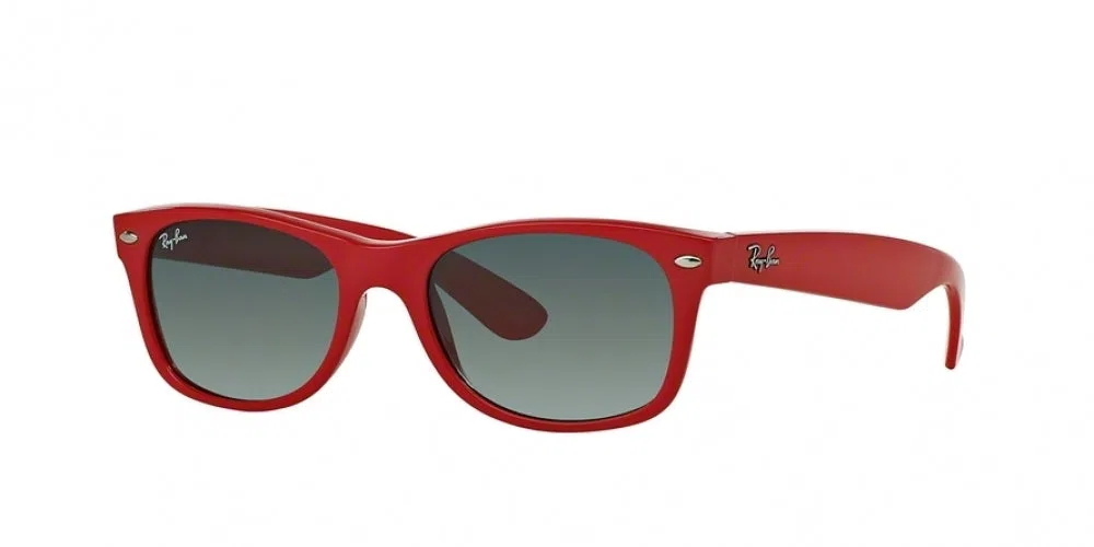 Ray Ban New Wayfarer 2132 Sunglasses - Medium - 55mm - Black - view 33